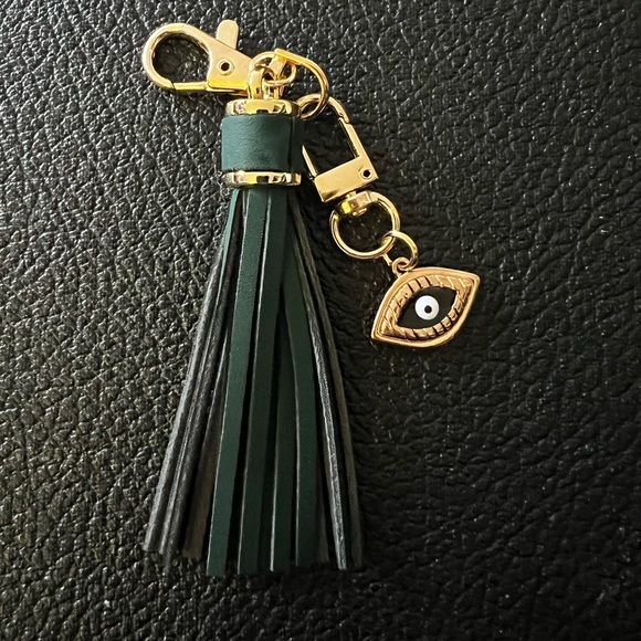 Handmade Evil Eye Keychain / Handbag Charm - Picture 2 of 3